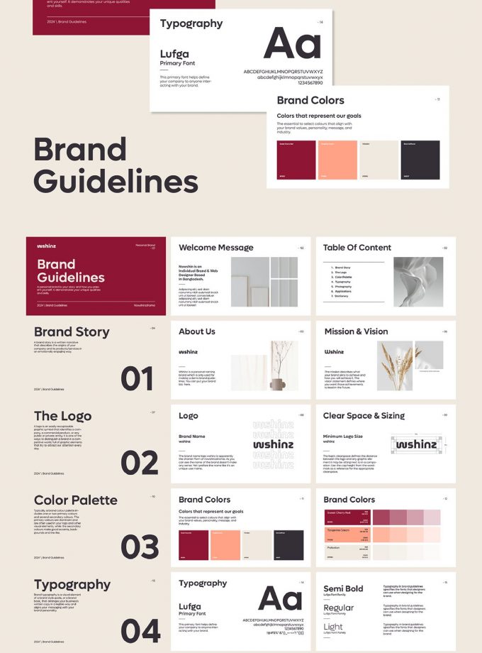 Guías de estilo de marca (brand books)