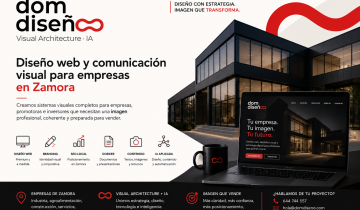 Diseño web y comunicación visual para empresas en Zamora