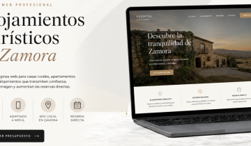 Diseño web para alojamientos turísticos en Zamora