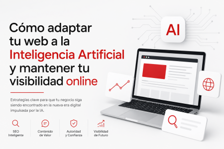 Cómo adaptar tu web a la Inteligencia Artificial y mantener tu visibilidad online Dom diseño